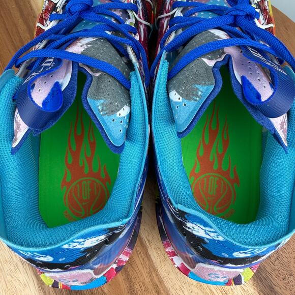 Nike Air Zoom GT Cut 3 Size 16 Jewell Loyd Paint Multi Color Basketball Shoes main image 8